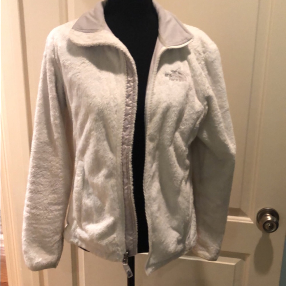 North Face white jacket